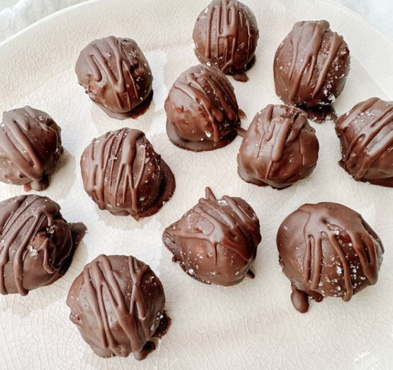 Chocolate Truffles (from chickpeas!)