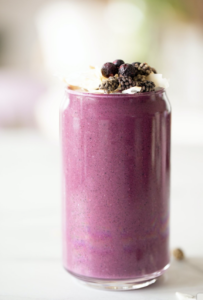 Blueberry Vegetable Smoothie