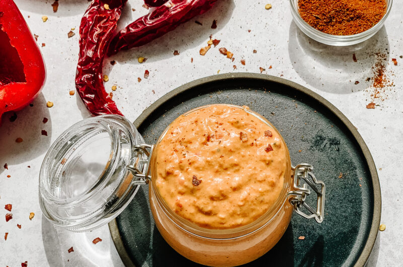 Smoky Red Pepper Drizzle